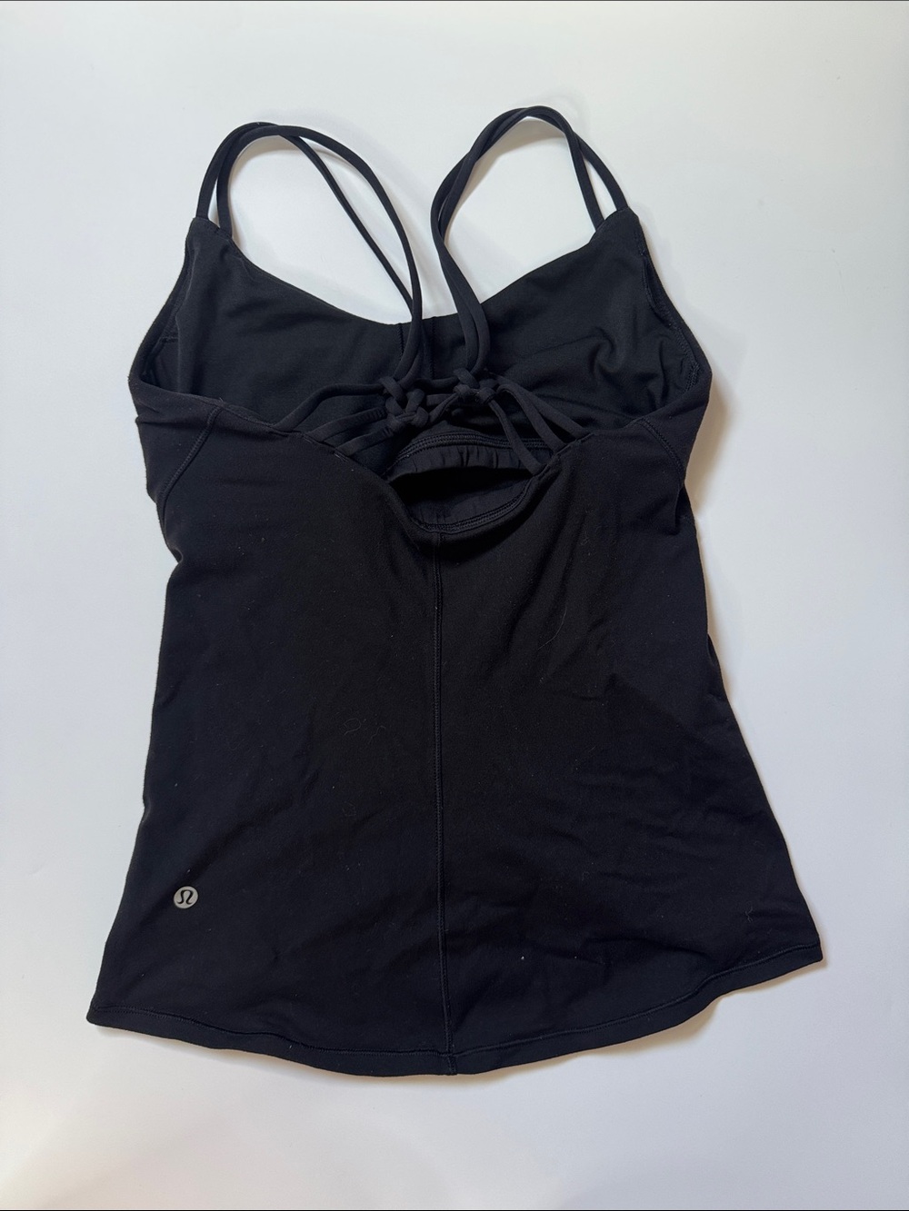 lululemon athletica Black Strappy Camisole Tank